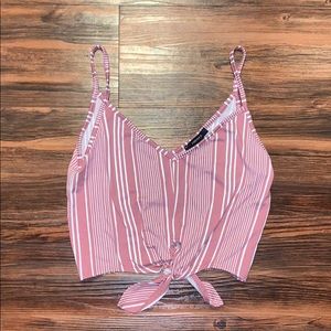 Striped Crop Top